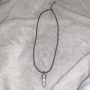 Howlite Crystal Necklace